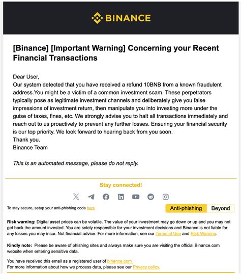 Binances Levels Of Anti Scam Risk Control Measures Binance Blog