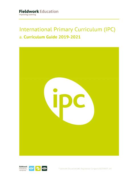 Fillable Online a. International Primary Curriculum (IPC) - Curriculum ...