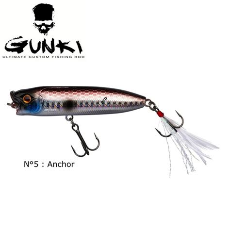 LEURRES GUNKI HEDORAH 75 F PECHE DES CARNASSIERS POISSONS NAGEURS