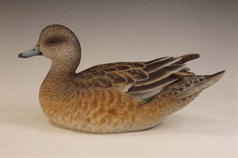 Wildfowl Design- The Carvings of Dennis Schroeder: Collector Series Wigeon Hen