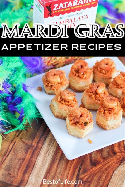 Mardi Gras Appetizer Recipes Easy Mardi Gras Recipes