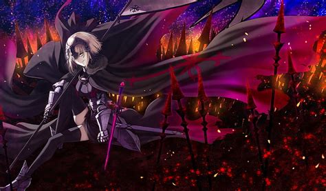 Hd Wallpaper Armor Cape Fate Grand Order Fate Series Jeanne D Arc