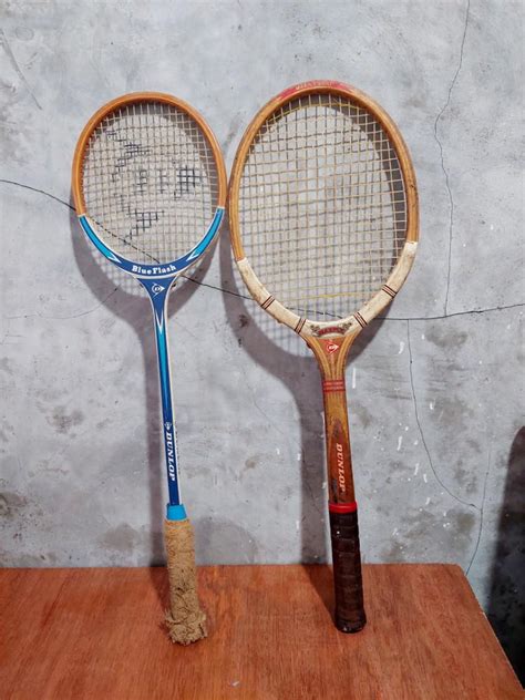 Dunlop Wooden Rackets Sports Equipment Sports And Games Racket And