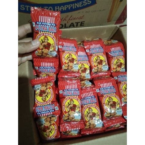 Jual PIA PUTRA BALI Snack Jadul Per Renteng Isi 10pcs 8gr Shopee