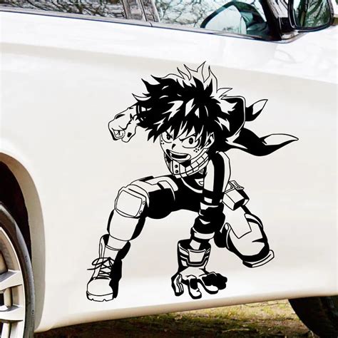 large anime car sticker exterior accessories bodywork styling hood