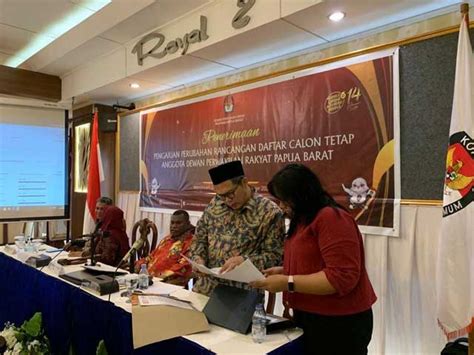 Parpol Ajukan Perubahan Rancangan Dct Ke Kpu Papua Barat Papua Kini