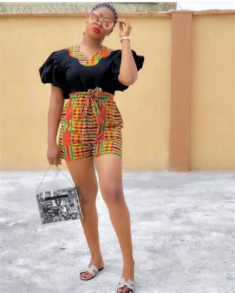 Ankara Short Knickers And Top For Ladies 2024 Mynativefashion