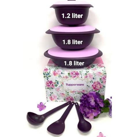 READY STOCK Microwavable Set Hidangan Royal Serveware Tupperware