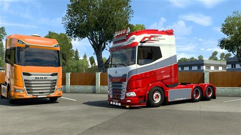 Ets2 Daf Xg 2021reworked By Jasper Low Deck Open Pipe Sound V 105