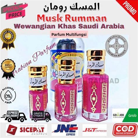 Jual Parfum Arab Minyak Wangi Musk Rumman Taharah Misik Pengantin Asli