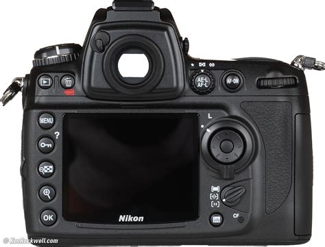 Nikon D700 rear controls