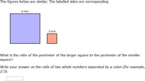 IXL Area And Perimeter Of Similar Figures Secondary 3 Maths Practice