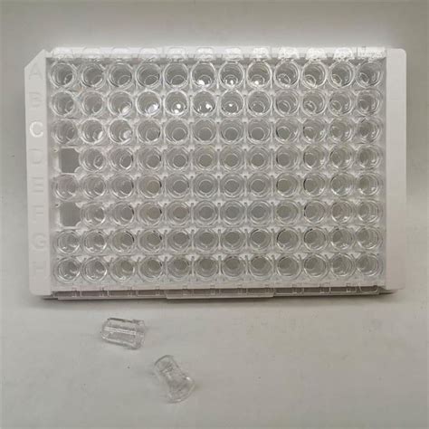 China Polystyrene Detachable 96 Well Elisa Micro Plate Manufacturers