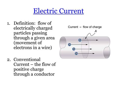 What Is The Definition Of Electrical Current