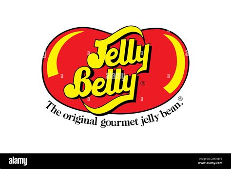 Jelly Belly Logo White Background Stock Photo Alamy