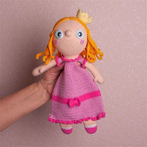 Pattern Princess Ragdoll Crochet Pattern Amigurumi Etsy