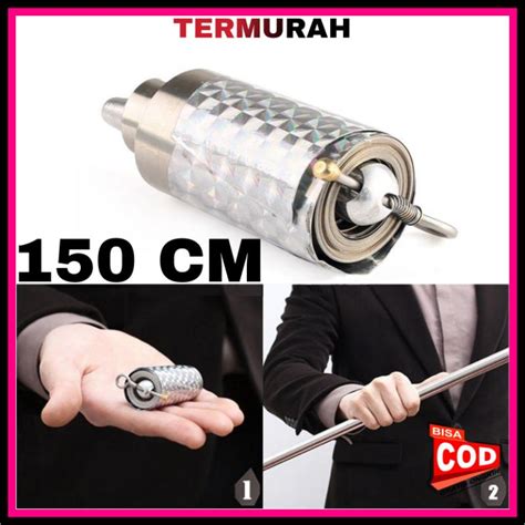 Jual Tongkat Sulap Ajaib Mainan Appearing Metal Cane Magic Trick Cm