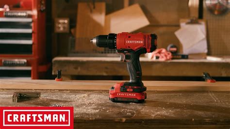 V Cordless In Drill Driver Kit Battery Craftsman Off