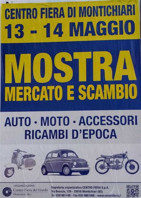 Mostra Mercato E Scambio Auto Moto Accessori Ricambi A Montichiari