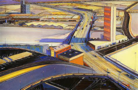 Valley Streets Wayne Thiebaud Painting By Wayne Thiebaud Fine Art