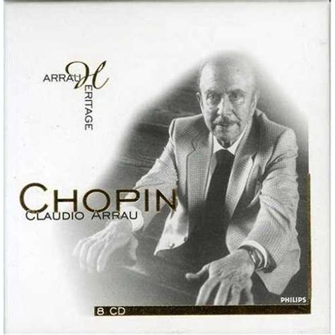 Arrau Heritage Chopin 8 CD Box Set APE BOXSET ME