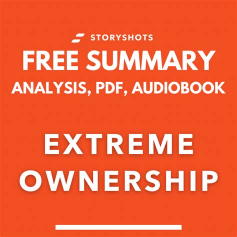 Extreme Ownership Summary Review | Jocko Willink | PDF