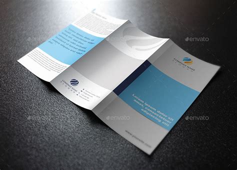 Professional Trifold Brochure Examples Illustrator Indesign