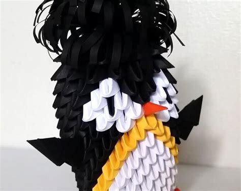 3d Origami Penguin - Etsy