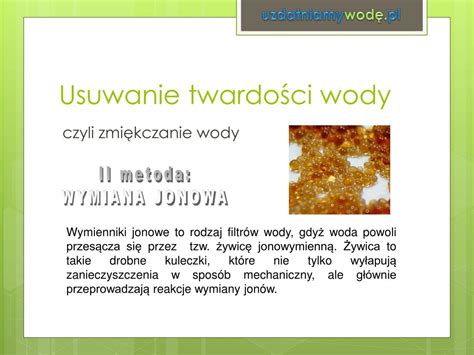 PPT Zmiękczanie wody PowerPoint Presentation free download ID 4997003