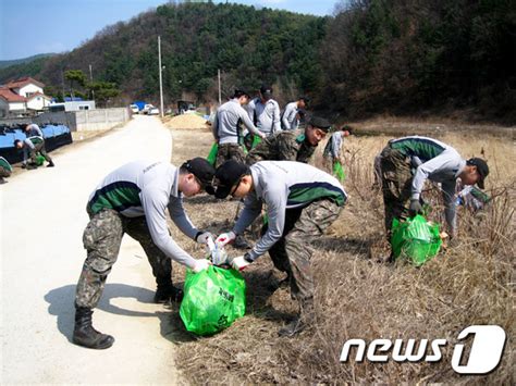 육군 제11기계화보병사단 환경정화운동 실시