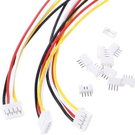 Amazon 20 Sets Jst 2 0 Ph 4 Pin Connector Plug Include 10 Sets