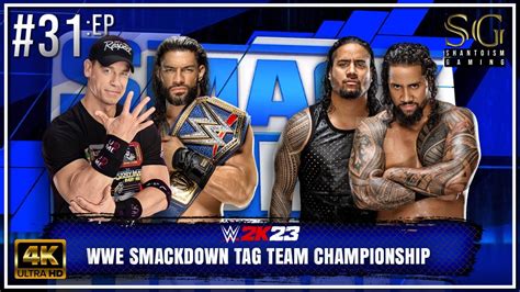 Roman Reigns And John Cena Challenged The Usos In Wwe Tag Team