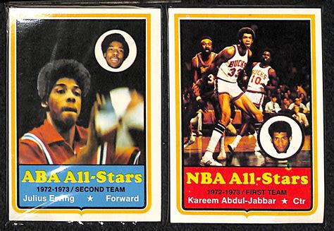 Lot Detail Topps Basketball Complete Card Set W Chamberlian