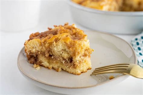 Coffee Cake Delight Dirty Dishes Messy Kisses