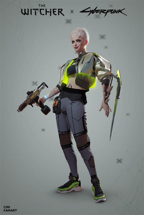 The Witcher X Cyberpunk 2077 By R X