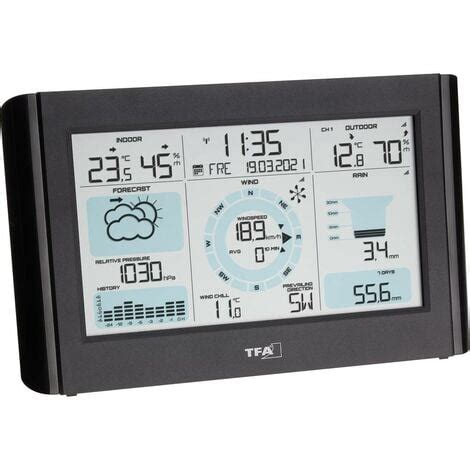 Tfa Dostmann Weather Pro Stazione Meteo Digitale Senza Fili