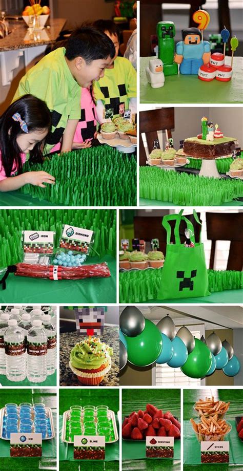 Diy Minecraft Party Decorations Ideas In This Is Edit