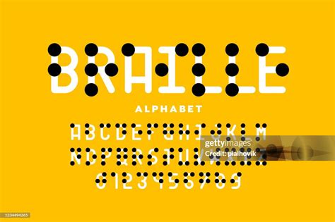 Alfabeto Braille Ilustración De Stock Getty Images