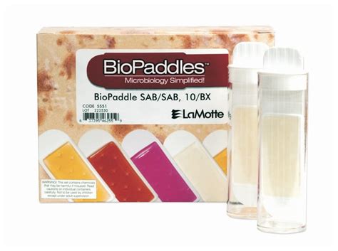 Lamotte Biopaddles Dual Agar Paddles For Environmental Education