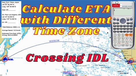 How To Determine Ship S ETA II Calculate Steaming Time II Convert Local