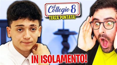 IL COLLEGIO 8 REAZIONE ALLA TERZA PUNTATA YouTube