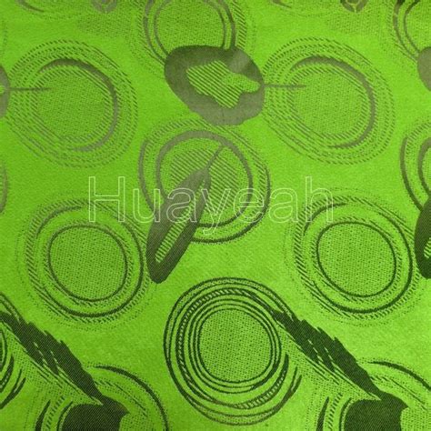 green curtain fabric