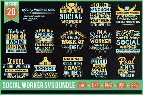 Social Worker Svg Bundle Graphic By Ijdesignerbd Creative Fabrica