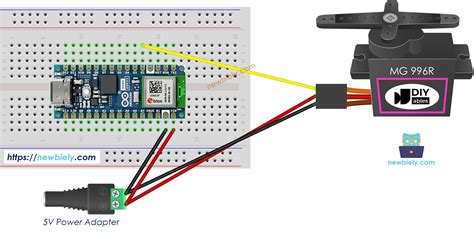 Arduino Nano Esp32 Mg996r Arduino Nano Esp32 Tutorial