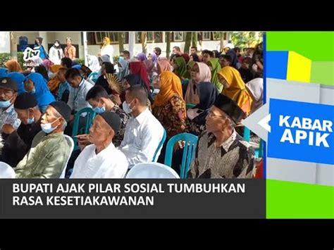 Kab Madiun Bupati Ajak Pilar Sosial Tumbuhkan Rasa Kesetiakawanan