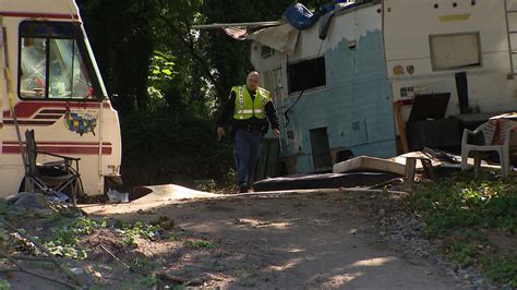 Cleanup Begins Of Acre Encampment Along South Seattle Freeway