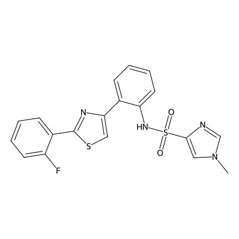 Buy N Fluorophenyl Thiazol Yl Phenyl Methyl H Imidazole