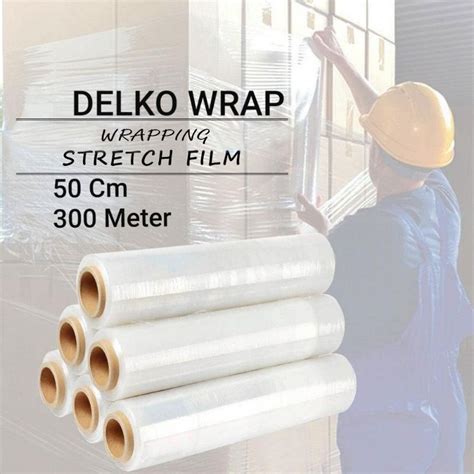 Jual Plastik Wrapping Stretch Film Delkowrap Cm X Meter Shopee