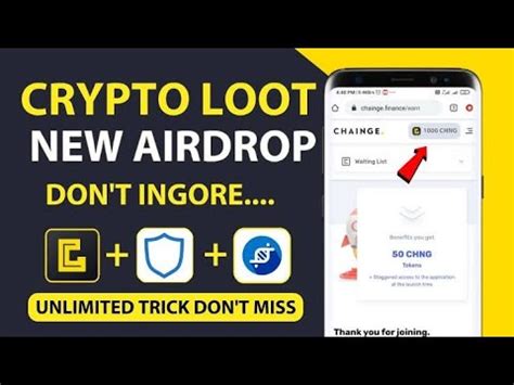 Chainge Finance Airdrop Unliited Trick Chng Token Airdrop Chng Coin