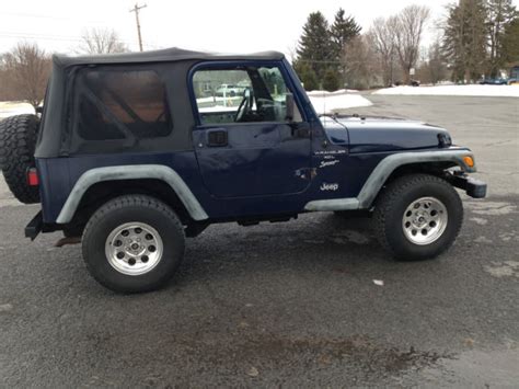 2001 Jeep Wrangler Sport 4x4